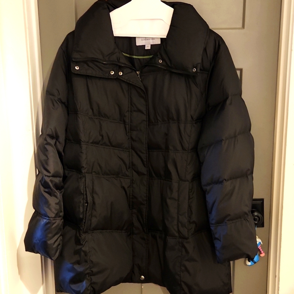 New Marc York Andrew Marc Black Puffer jacket 2X